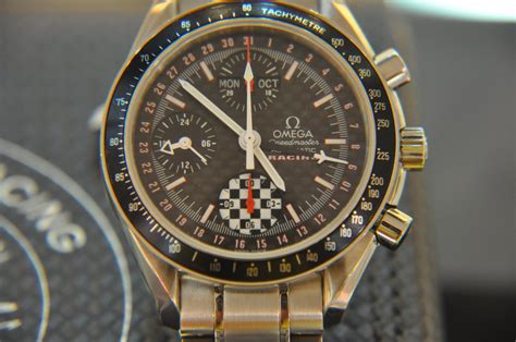 omega speedmaster racing michael schumacher 2002 price|michael schumacher speedmaster price.